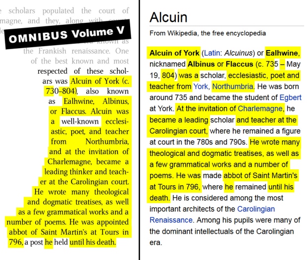 Volume V, page 85, Alciun